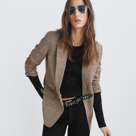 Brand new with tags Rag & Bone Foster Plaid Blazer